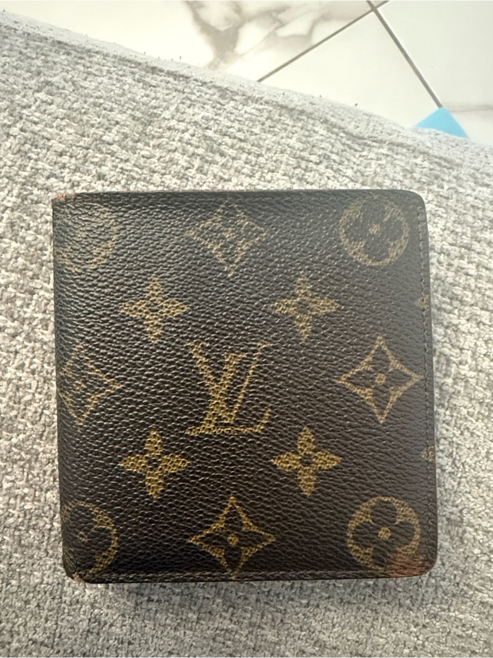 Louis Vuitton Monogram Canvas Men's Wallet in Brown and Gold